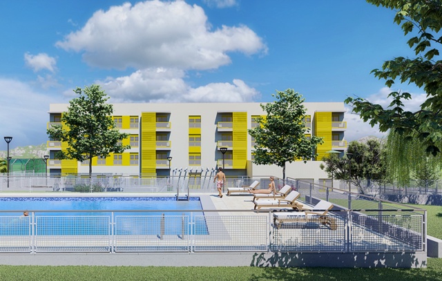 Senior Resort con piscina en Salamanca